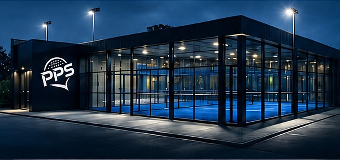 PPS padel club at night
